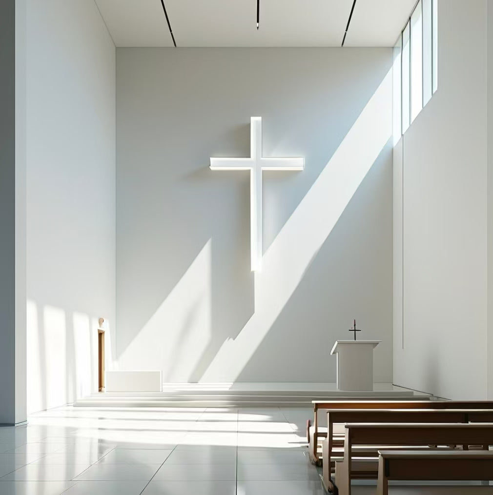 Wear the Cross, Embrace God's Grace. Let this necklace be your daily reminder of His unending love and protection.
