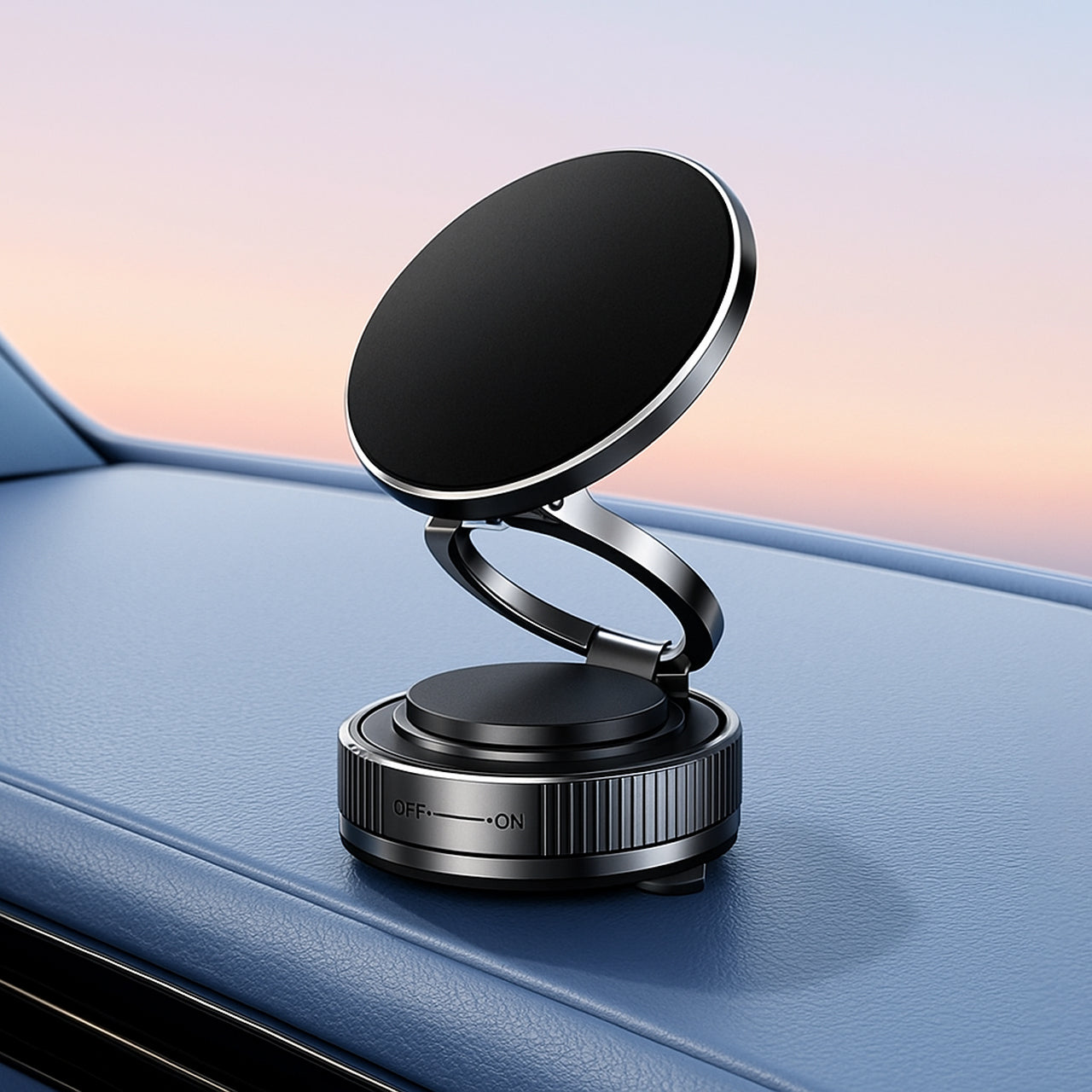 🔥Hot Sale 70% OFF🔥Magnetic Phone Stand, 🔄360° Fordable and Retractable The Ultimate Viewing Companion🚗📱