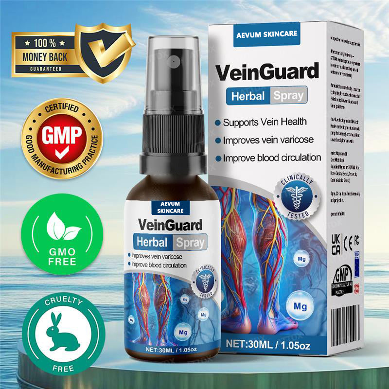 🔥 Up to 80% OFF! 🔥 VeinGuard Herbal Spray - 94% of users see visible results within 1 to 2 weeks!