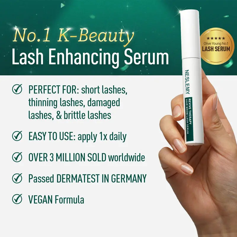 👁️ 3-in-1 Multi Care Eyelash & Brow Serum