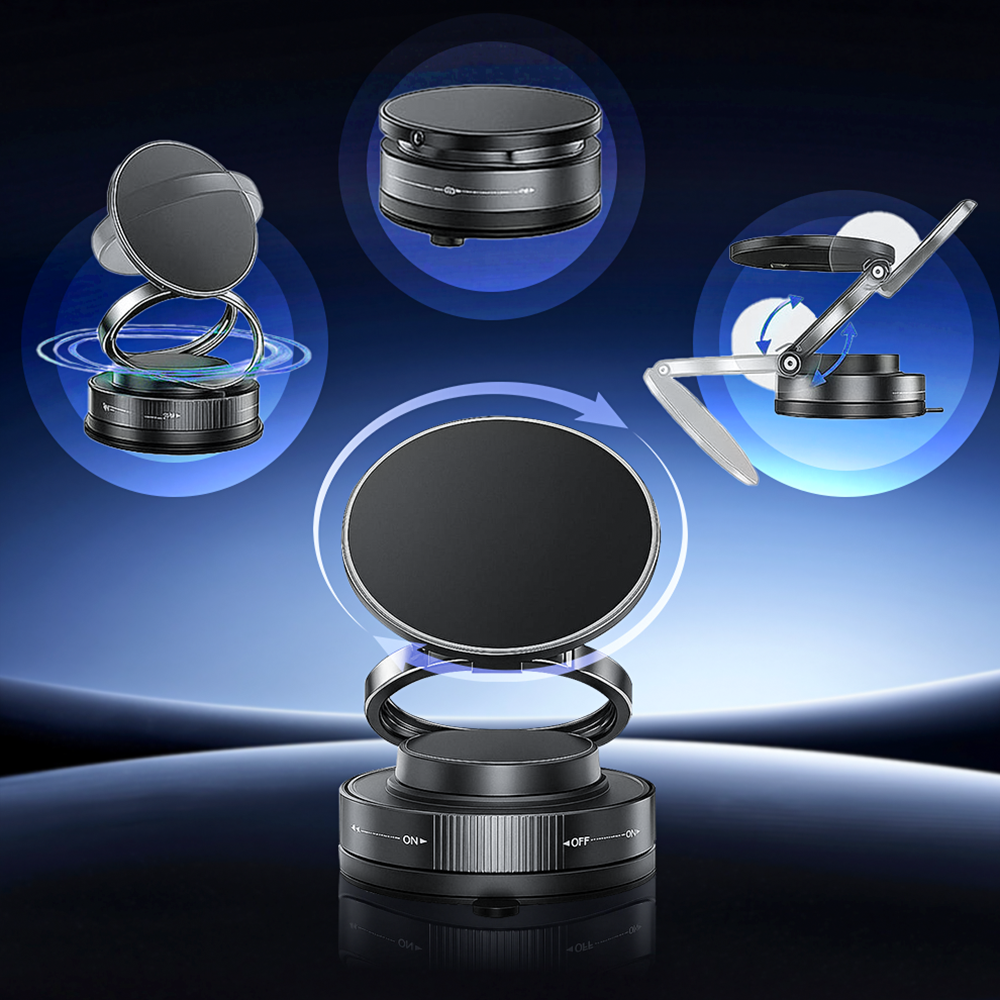 🔥Hot Sale 70% OFF🔥Magnetic Phone Stand, 🔄360° Fordable and Retractable The Ultimate Viewing Companion🚗📱