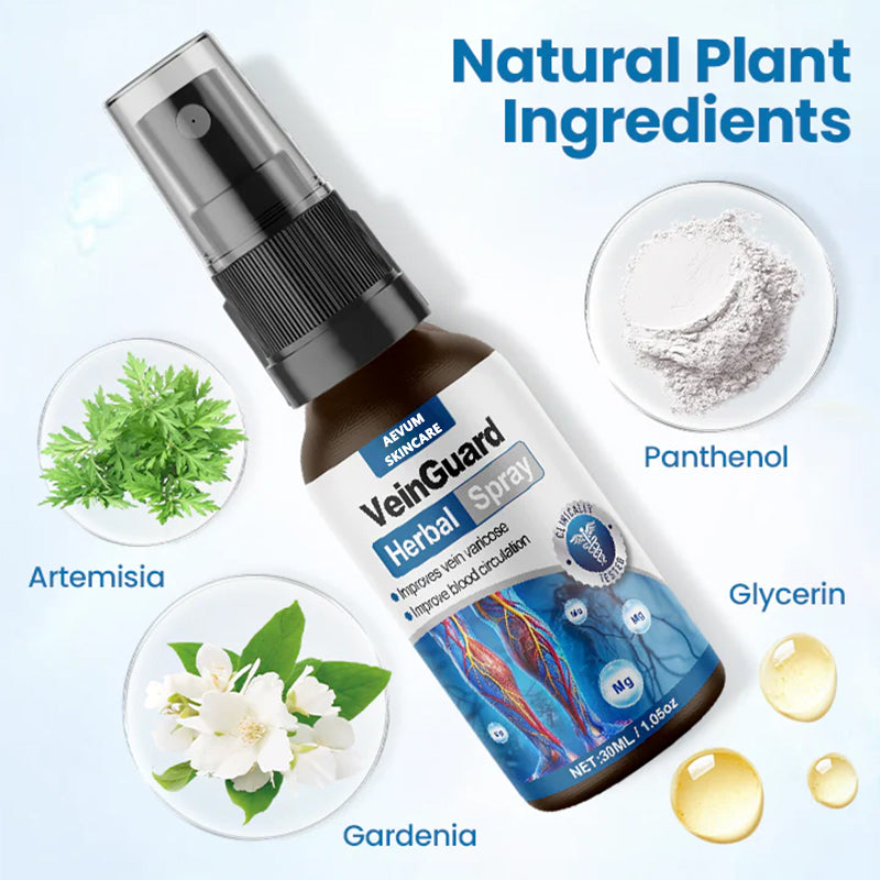 🔥 Up to 80% OFF! 🔥 VeinGuard Herbal Spray - 94% of users see visible results within 1 to 2 weeks!