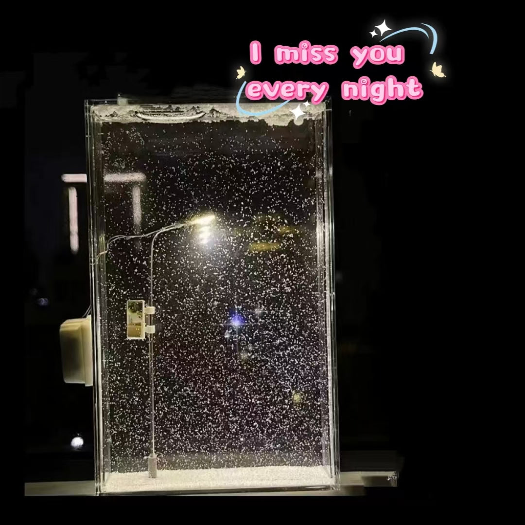 Snow night      Snowscape Night Light