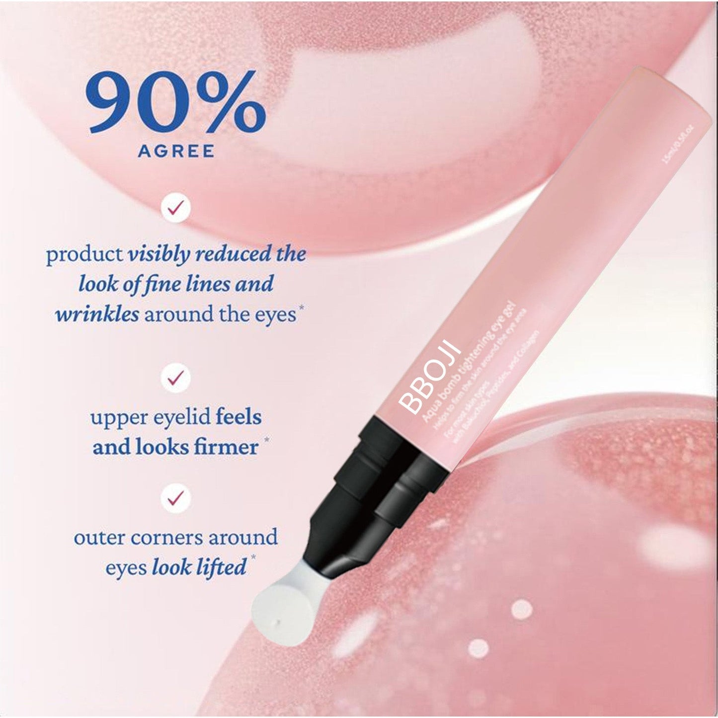 ⚡️【Limited-time Special Offer - Last Day】Ice-Effect Eye Gel! Reduces puffiness in just 3 seconds, making your skin glow even in a plain makeup style!