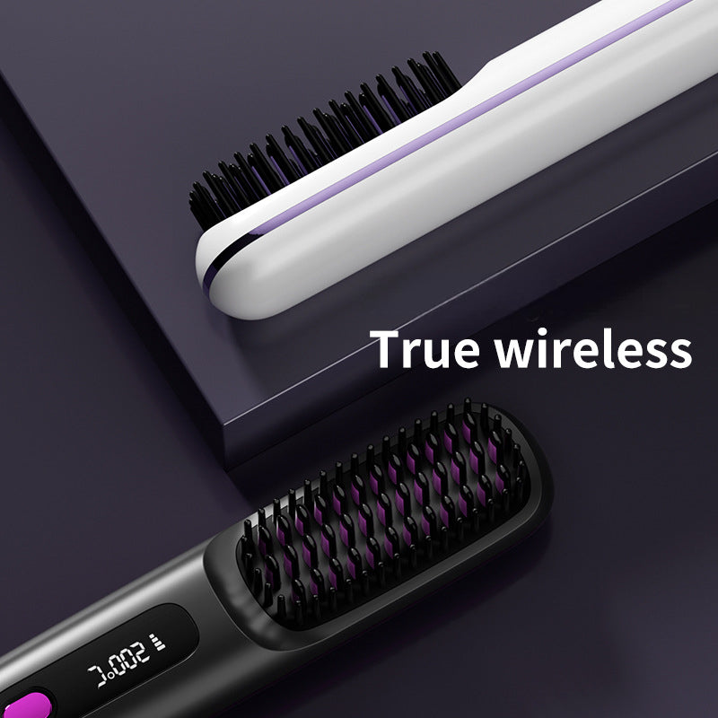 Smart Heated Styling Comb for Short Hair | USB-C Rechargeable