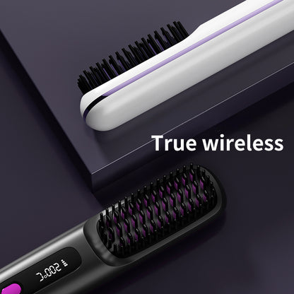 Smart Heated Styling Comb for Short Hair | USB-C Rechargeable