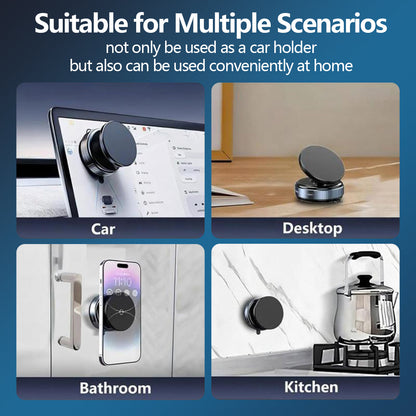 🔥Hot Sale 70% OFF🔥Magnetic Phone Stand, 🔄360° Fordable and Retractable The Ultimate Viewing Companion🚗📱