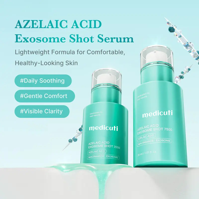 [NEW] Azelaic Acid Exosome Shot 2000/7500 - Lightweight Formula for Comfortable, Healthy-Looking Skin