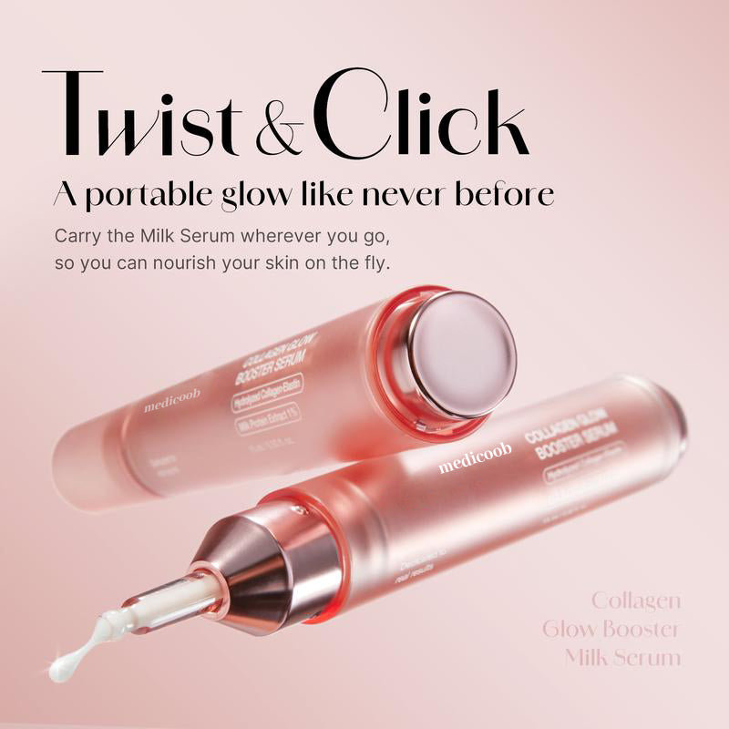 Milky Glow Lock Collagen Duo l Collagen Glazed Milky Glow Wrapping Mask (20-Min Use) + Collagen Glow Booster Milk Serum for Hydration & Radiance