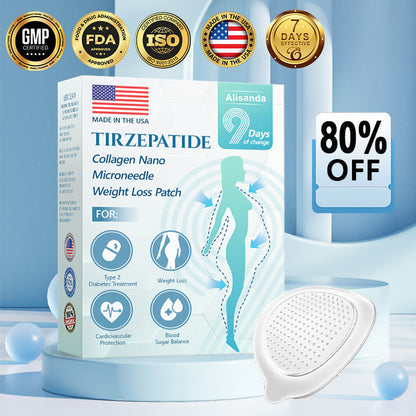 🔥 Best Seller- SMGT-GLP-1 𝐓𝐢𝐫𝐳𝐞𝐩𝐚𝐭𝐢𝐝𝐞 & 𝐂𝐨𝐥𝐥𝐚𝐠𝐞𝐧 𝐍𝐚𝐧𝐨 𝐌𝐢𝐜𝐫𝐨𝐧𝐞𝐞𝐝𝐥𝐞 𝐖𝐞𝐢𝐠𝐡𝐭 𝐋𝐨𝐬𝐬 𝐏𝐚𝐭𝐜𝐡丨Targets Obesity, Loose Skin, High Blood Pressure, Diabetes, Fatty Liver, Joint Pain, Brain Fog, Low Energy, Body Aches, and More
