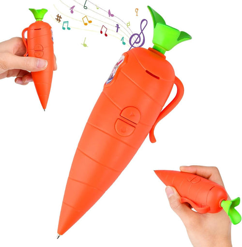 🥕Cute Carrot-Shaped Recorder Device- 60-Second Voice Recorder with Playback & Audio Recorder Pen🥕