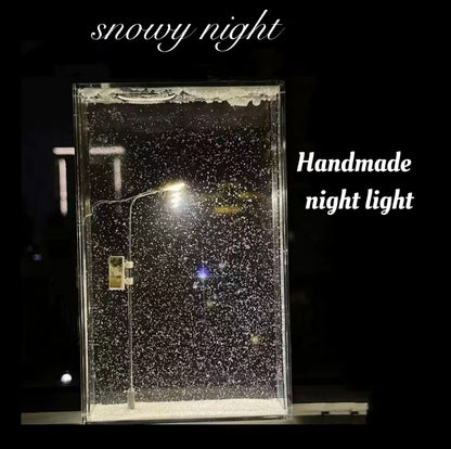 Snow night      Snowscape Night Light
