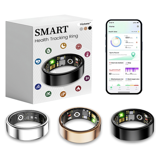 Histone™ Smart Health Ring🌟Comprehensive Health Tracking🛌Optimizing Sleep and🏅Daily Activities